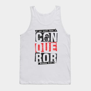 More than a conqueror Tank Top